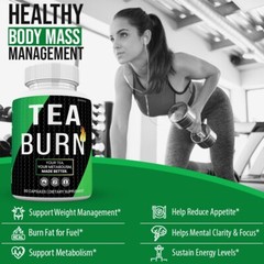 (1 Pack) Tea Burn, Powerful Formula, Effective for Women and Men.