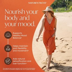 Natures Trove SAM-e 400mg 30 Enteric Coated Caplets Mood Joint Support Vegan