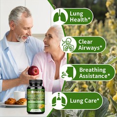Lung Detox – Mullein Leaf – Respiratory System Health, Support Cleansing & Detox