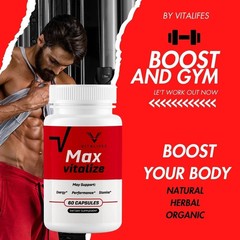 (2 Pack) Max Vitalize Advanced Male Support Supplement MaxVitalize 120 Capsules