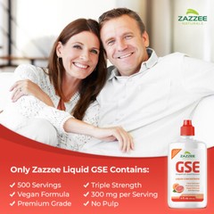 Zazzee GSE Grapefruit Seed Extract 4 Ounces, 100 mg Strength, 480 Servings
