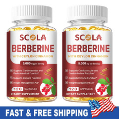 Berberine HCl 5000mg – High Potency Berberine Supplement – Blood Sugar Support