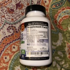 BioSchwartz Sambucus Elderberry Immune Boost 60 Caps Exp 8/2026