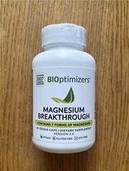 Breakthrough Magnesium Bioptimizers all 7 vital forms – 60 capsules 250mg
