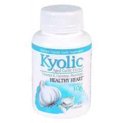 Kyolic Aged Garlic Extract Healthy Heart Formula 106 Dietary Supplement 100 Ct
