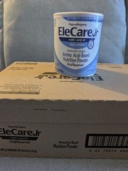 Abbott EleCare Jr Unflavored Amino Acid Nutrition Powder 14.1oz 6 Pack 12/2026