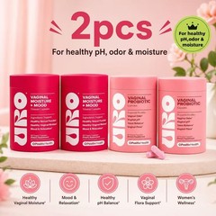URO Wellness Bundle: Vaginal Moisture & Mood 120ct + Vaginal Probiotics 120ct