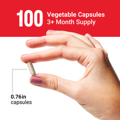 FORCE FACTOR GABA 750mg Capsules, Support Calm, Relaxation, Sleep, & Focus