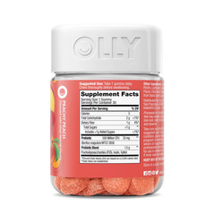 OLLY Probiotic + Prebiotic Fiber Gummy, Digestive + Gut Health Supplement for Ad