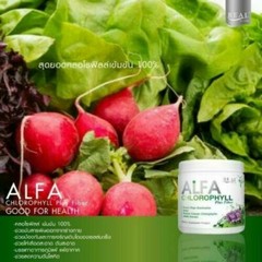 Real Elixir Alfa Chlorophyll Plus 100% Natural Fiber Detox Rich Vitamins 100g