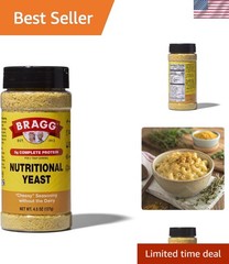 4.5oz Nutritional Yeast Seasoning with Shaker – Gluten-Free Delight