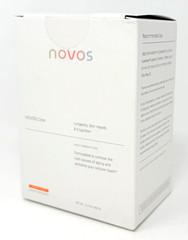 NOVOS Core Vitamin Longevity Drink Mix Orange, 30 Packets NEW IN BOX, EXP 6/2027