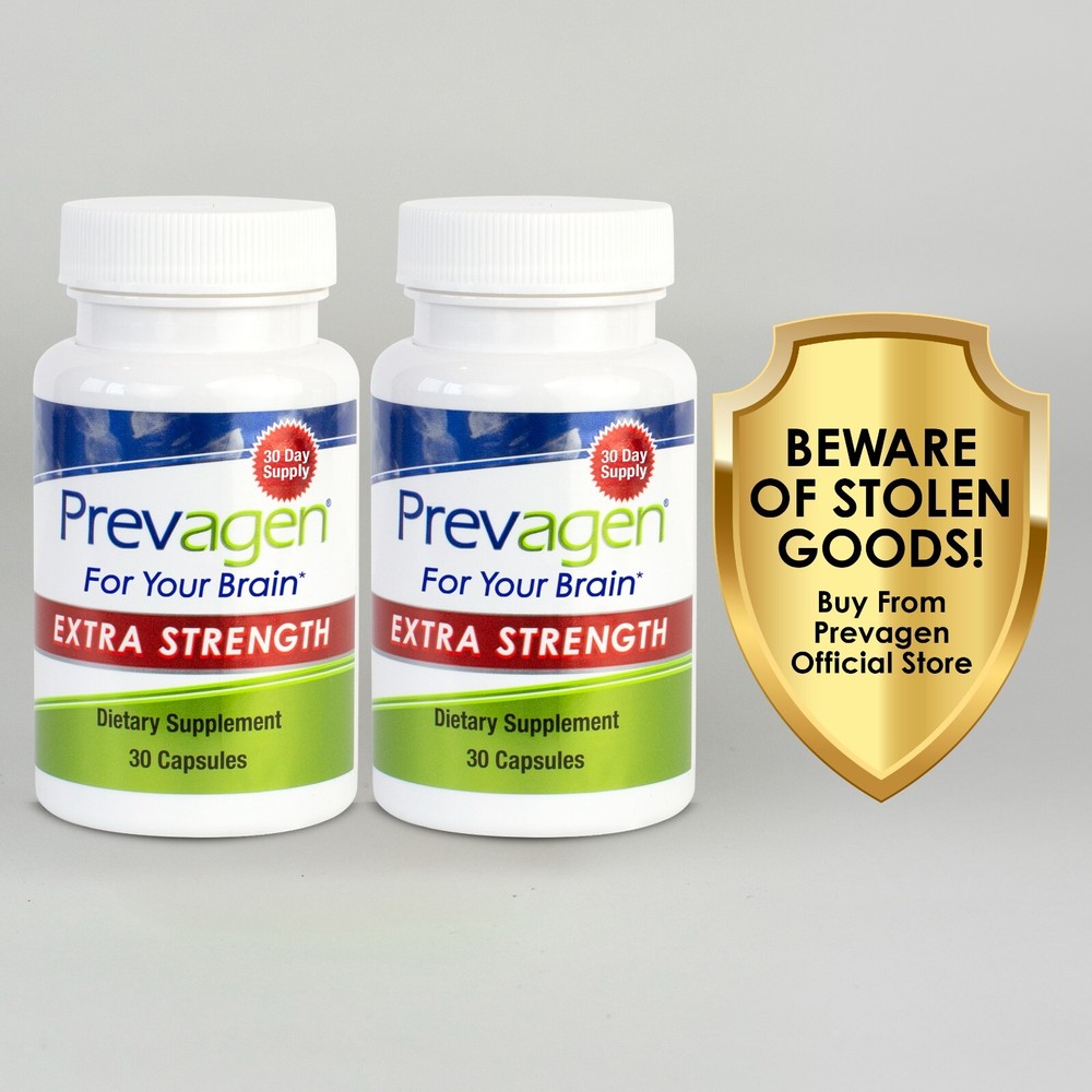 Prevagen Extra Strength 20mg Capsules – 30 Count – 2 Pack (60-Day Supply)