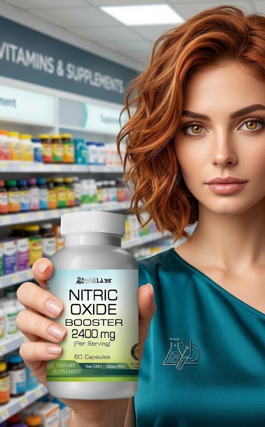 Nitric Oxide Booster 2400 mg Per Serving – Top Quality #1