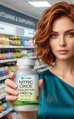 Nitric Oxide Booster 2400 mg Per Serving – Top Quality #1