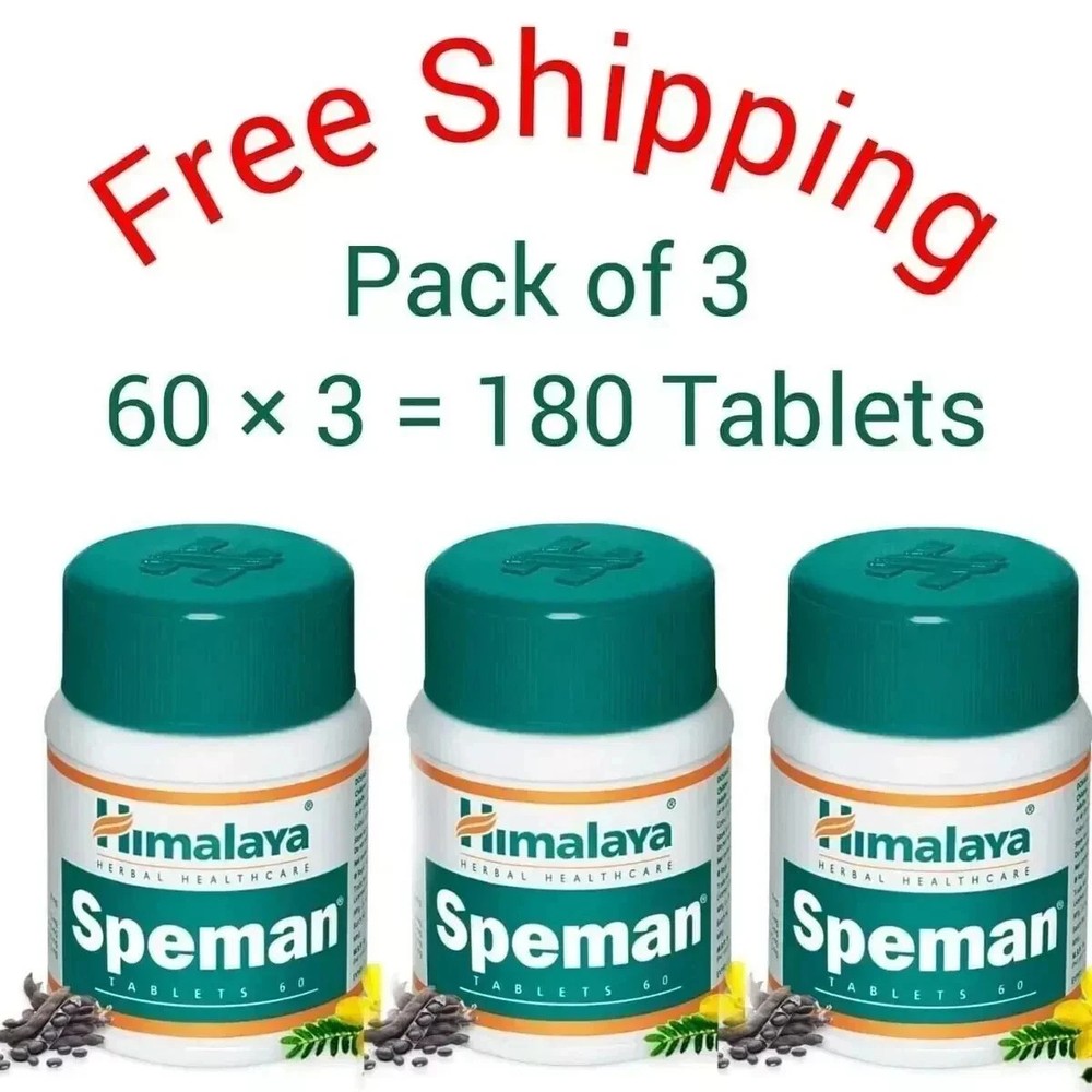 SPERM HIMALAYA Volume THICK SPEMEN Quantum VOLUMIZER Herbal Pills (180 count) .