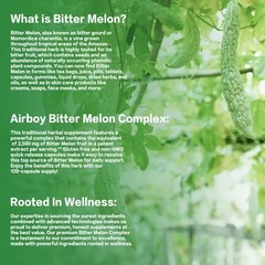 Bitter Melon Complex 2500mg -Reduces Blood Sugar, Weight Loss, Enhances Immunity