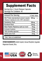 liver cleanse vitamins – LIVER CLEANSE & DETOX 1B- milk thistle