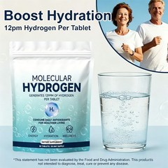 Hydrogen Tablets ideal for Drinking Water, Hydrogen Water Tablets Energy-boostin