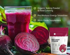Nitric Oxide Organic Beet Root Powder Super Beets Superfood Supplement