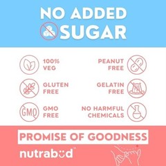 Nutrabud Multivitamin Gummies 60 Count Mango Veg No Added Sugar Men Women