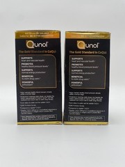 Qunol Ultra CoQ10 100mg dietary supplement 120 softgels Lot of 2 Exp 9/27