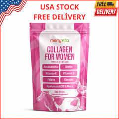 MERRY VITA Collagen for Women – Hydrolyzed Multi Collagen Peptides Types I, I…