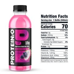 Protein2o Whey Protein Isolate Drink 15g Protein 350mg Electrolytes 12 Count