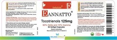 WELLNESS EXTRACT Eannatto Tocotrienols Vitamin E Supplements – 125MG, 60 Softgel