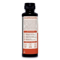 Organic MCT Oil C8 – Unflavored, Ideal for Coffee, Shakes, Salads – Vegan, Keto,