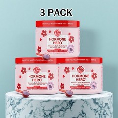 3PCS Peach Perfect Inositol Powder Multivitamin Strawberry Acai Flavor 30 SVG