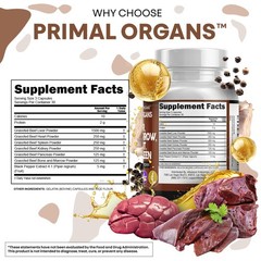 Clean Nutraceuticals Grass Fed Beef Liver 90 Count (Pack of 2), Natural