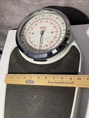 Vintage Seca 762 Mechanical Floor Scale Made in Germany 320 lb 150 kg Capacity