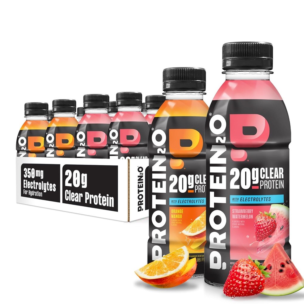 Protein2o Clear Whey Protein Water Drink 20g Protein Electrolyte Beverage