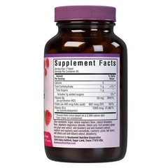 Bluebonnet Earthsweet Chewables Vitamin B-6 B-12 Folic Acid Raspberry 60 Tablets