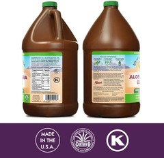 Lily of the Desert Aloe Vera Gel Whole Leaf (Filtered) 128 fl.oz Each (Pack of 3