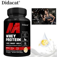 Whey Protein Capsules,100%, Maintains Muscle, Balance Muscle, Strength Health