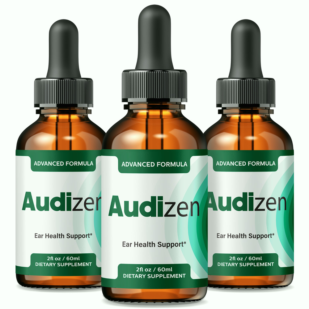 (3 Pack) Audizen Drops – Advanced Ear Health and Hearing Support Formula
