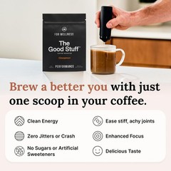 For Wellness The Good Stuff Performance Coffee Booster Supplement – 30 Servings