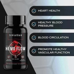 Leviathan Nutrition Hemo Flow Supplement with Nattokinase for Nitric Oxide