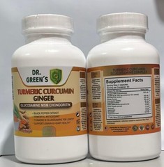 Turmeric Curcumin with Ginger Black Pepper Joint support Max Strength Capsules 1