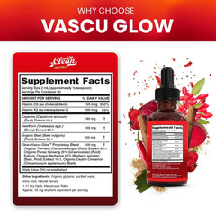 3Pack Cayenne Pepper Hawthorn Beet Root Turmeric Vitamin K2+D3 Liquid Drops