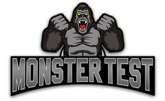 Test Booster Monster Test Gold for Men Muscle Mass Men Power Gains 2 Pk
