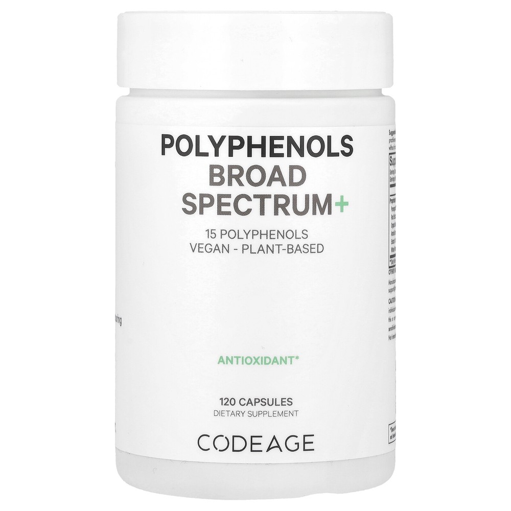 Polyphenols Broad Spectrum+, 120 Capsules