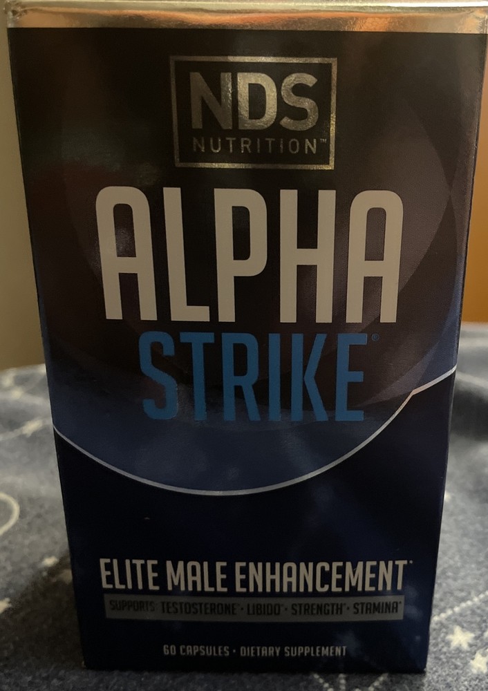 NDS nutrition ￼ALPHA STRIKE 60Caps Ex10/2024