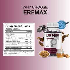 (2 Pack) Eremax Performance Gummies, Eremax Advanced Formula (2 Month Supply)