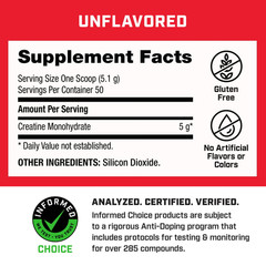 New GNC Pro Performance Creatine Monohydrate- 9oz (255 G)