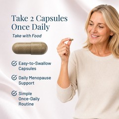 Menoquil Maximum Strength Menopausal Relief Hot Flashes