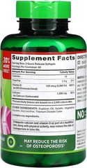 2 Pack Absorbable Calcium 1200mg with Vit D3 5000 IU 240 (2×120) Softgels NonGMO