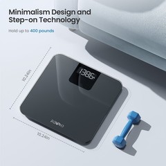 RENPHO Digital Body Weight Scale Highly Accurate Scale for Weight LED Display US
